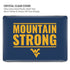 West Virginia University Yellow MacBook Pro 16in (2021-25) Case plus Skin