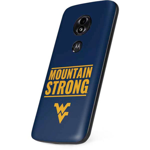 West Virginia University Yellow Moto E5 Play Skin