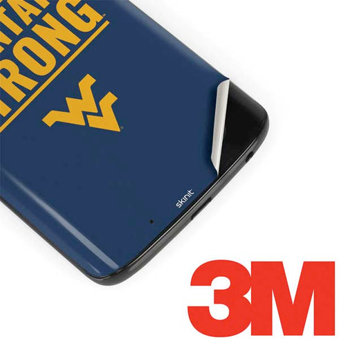 West Virginia University Yellow Moto G6 Skin