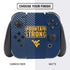 West Virginia University Yellow Nintendo Switch Bundle Skin