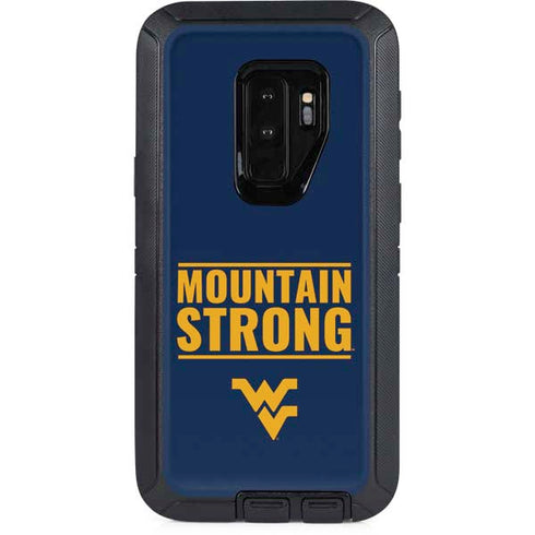 West Virginia University Yellow Otterbox Defender Galaxy Skin