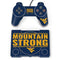 West Virginia University Yellow PlayStation Classic Bundle Skin