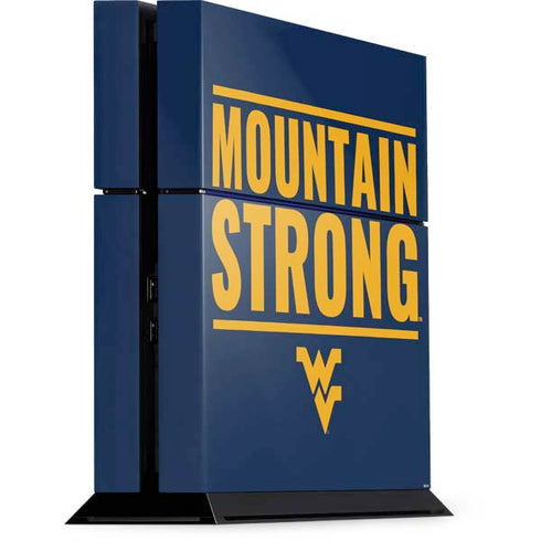 West Virginia University Yellow PS4 Console Skin