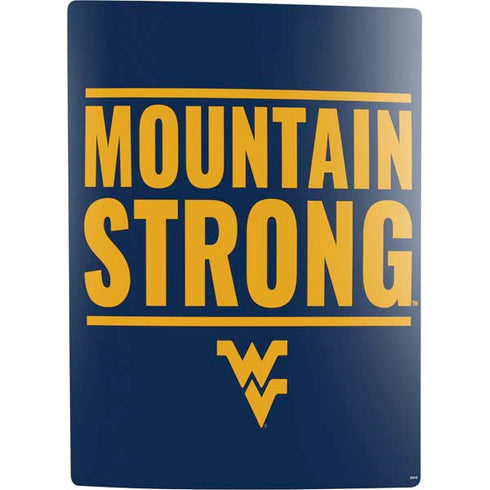 West Virginia University Yellow PS5 Digital Edition Bundle Skin