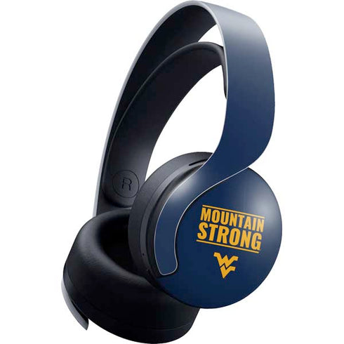 West Virginia University Yellow PULSE 3D Wireless Headset for PS5 Skin