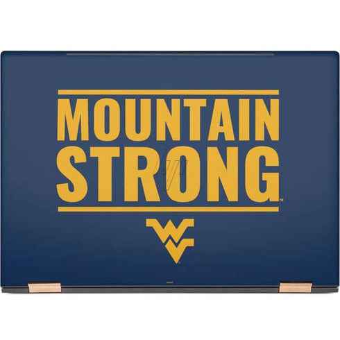West Virginia University Yellow HP Spectre Skin