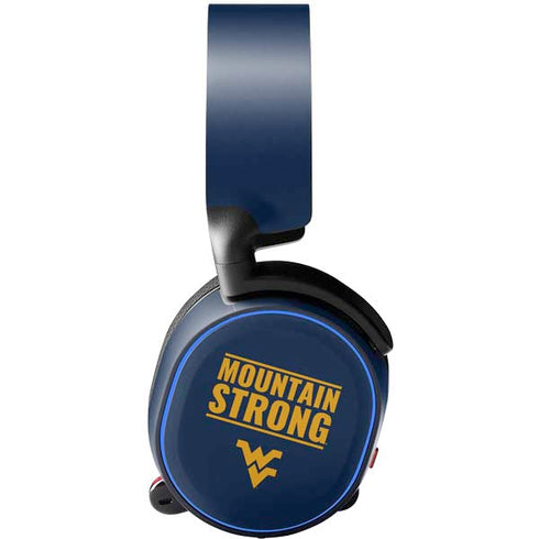 West Virginia University Yellow SteelSeries Arctis 5 Skin