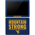 West Virginia University Yellow Surface Go Skin