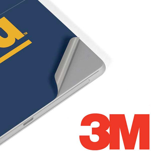 West Virginia University Yellow Surface Go Skin