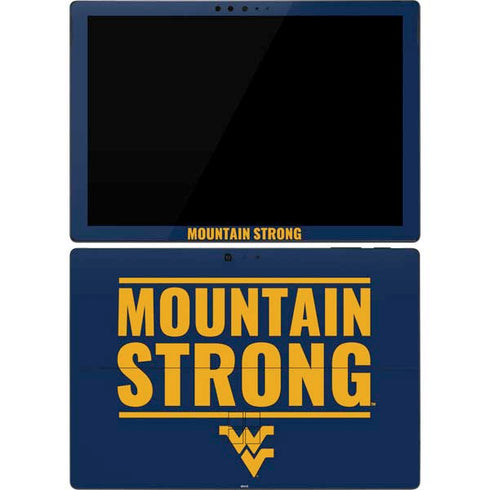 West Virginia University Yellow Surface Pro 7 Skin