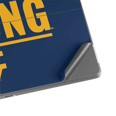 West Virginia University Yellow Surface Pro 8 Skin