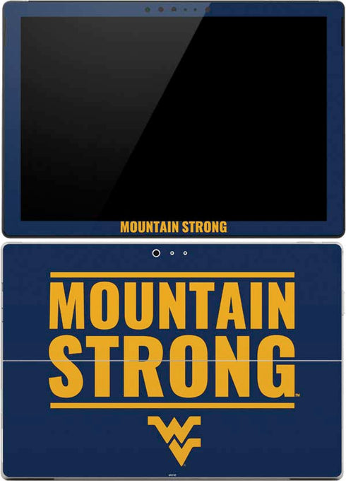 West Virginia University Yellow Surface Pro (2017) Skin