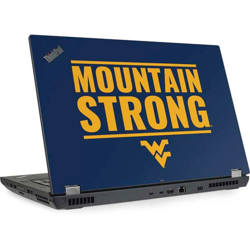 West Virginia University Yellow Lenovo ThinkPad Skin