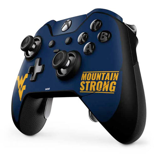 West Virginia University Yellow Xbox One Elite Controller Skin