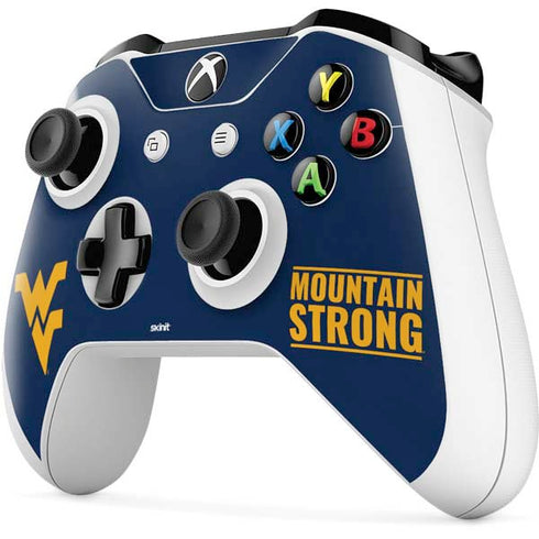 West Virginia University Yellow Xbox One S Controller Skin