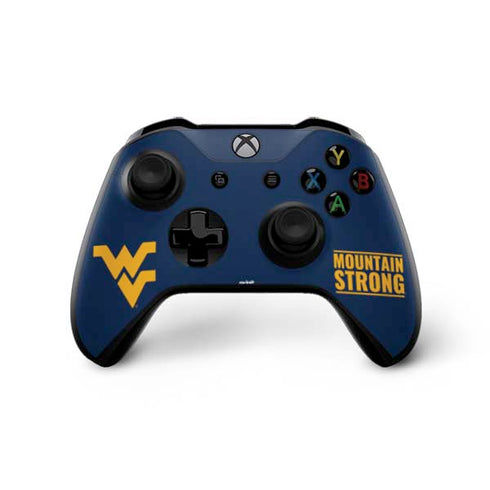 West Virginia University Yellow Xbox One X Controller Skin