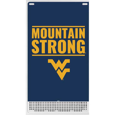 West Virginia University Yellow Xbox Series S Console Skin