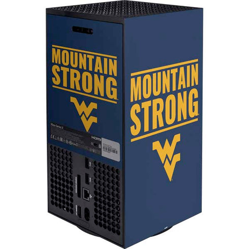 West Virginia University Yellow Xbox Series X Bundle Skin