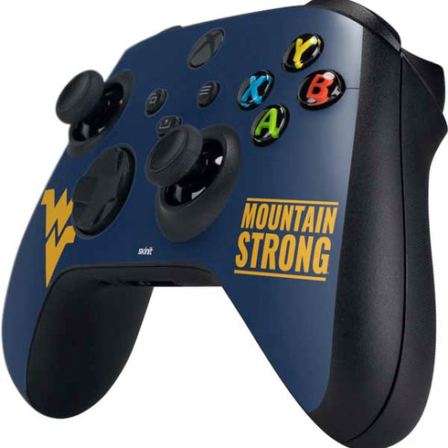 West Virginia University Yellow Xbox Series X Controller Skin