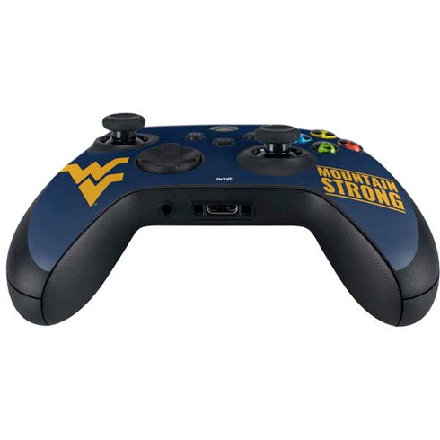 West Virginia University Yellow Xbox Series X Controller Skin