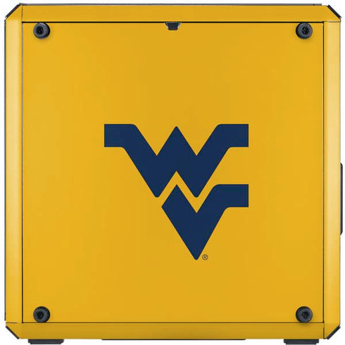 West Virginia University Yellow Background Cooler Master MasterBox Q300L Mini Tower Skin