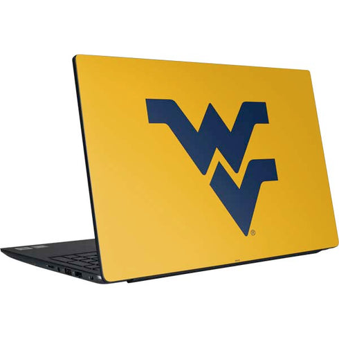 West Virginia University Yellow Background Dell Vostro Skin