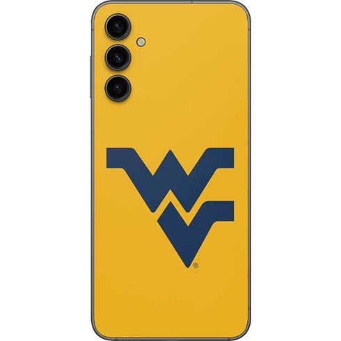 West Virginia University Yellow Background Galaxy A14 5G Skin