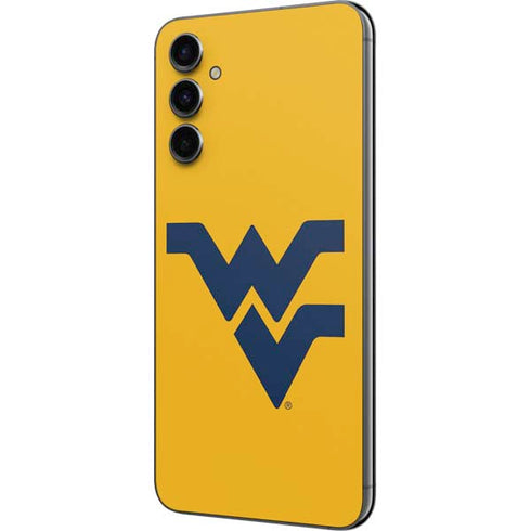 West Virginia University Yellow Background Galaxy A14 5G Skin