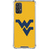 West Virginia University Yellow Background Galaxy A32 5G Clear Case