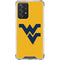West Virginia University Yellow Background Galaxy A52 5G Clear Case
