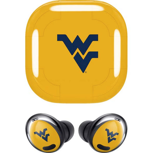 West Virginia University Yellow Background Galaxy Buds Pro Skin