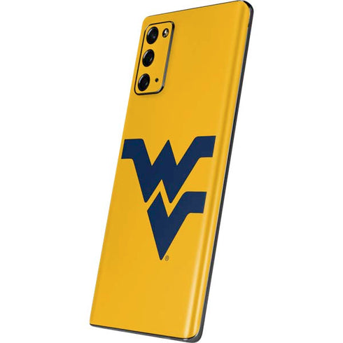 West Virginia University Yellow Background Galaxy Note20 5G Skin