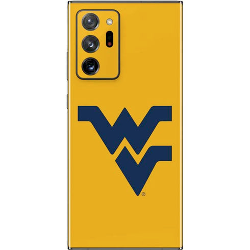 West Virginia University Yellow Background Galaxy Note20 Ultra 5G Skin