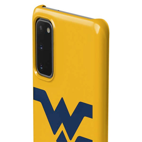 West Virginia University Yellow Background Galaxy S20 Lite Case