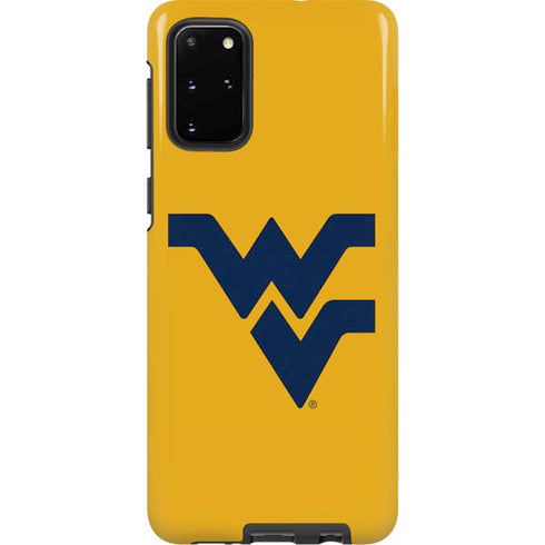 West Virginia University Yellow Background Galaxy S20 Plus Pro Case