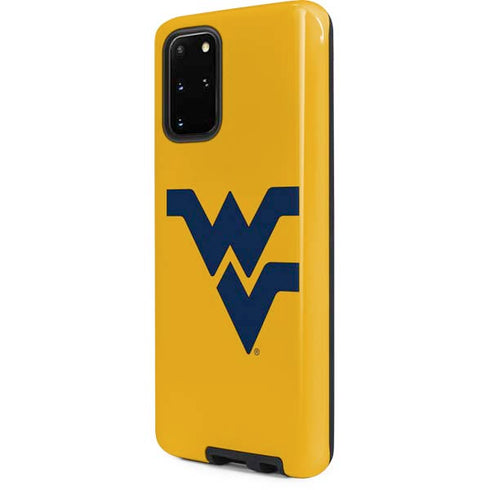 West Virginia University Yellow Background Galaxy S20 Plus Pro Case