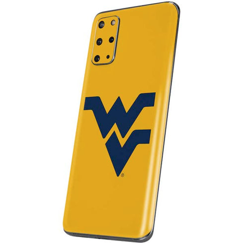 West Virginia University Yellow Background Galaxy S20 Plus Skin