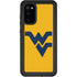 West Virginia University Yellow Background Galaxy S20 Waterproof Case