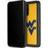 West Virginia University Yellow Background Galaxy S20 Waterproof Case