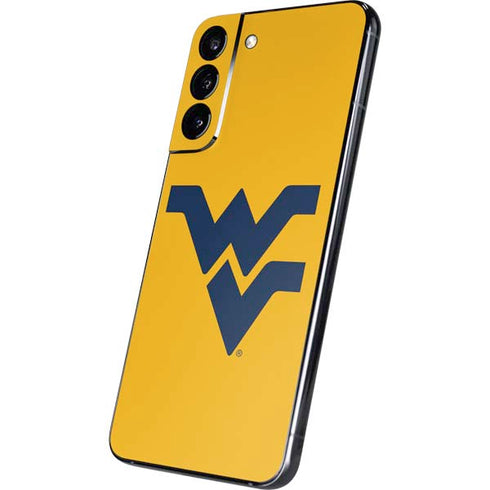 West Virginia University Yellow Background Galaxy S22 Plus Skin