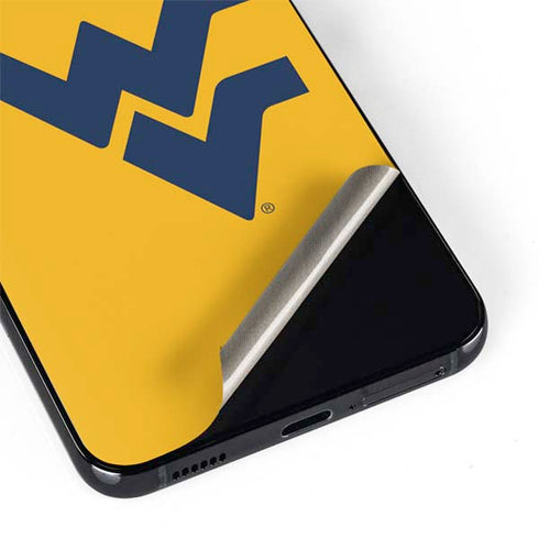 West Virginia University Yellow Background Galaxy S22 Plus Skin
