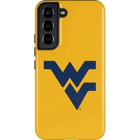 West Virginia University Yellow Background Galaxy S22 Pro Case