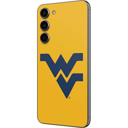West Virginia University Yellow Background Galaxy S23 Plus Skin