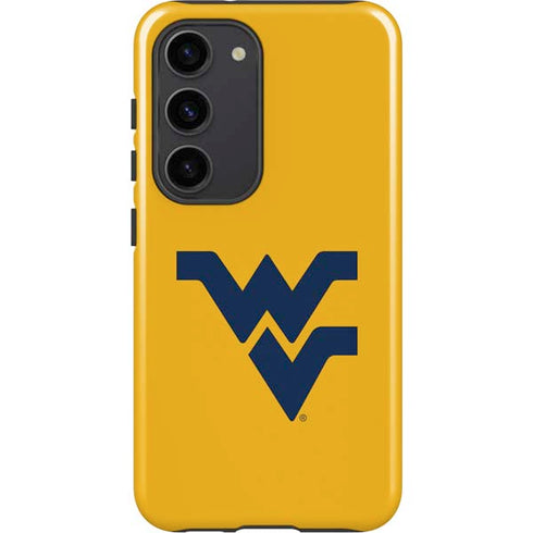 West Virginia University Yellow Background Galaxy S23 Pro Case