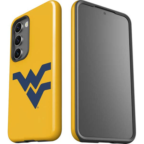 West Virginia University Yellow Background Galaxy S23 Pro Case
