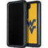 West Virginia University Yellow Background Galaxy S23 Waterproof Case