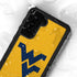 West Virginia University Yellow Background Galaxy S23 Waterproof Case