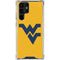 West Virginia University Yellow Background Galaxy S24 Ultra Clear Case