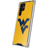 West Virginia University Yellow Background Galaxy S24 Ultra Clear Case