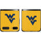 West Virginia University Yellow Background Galaxy Z Flip Skin